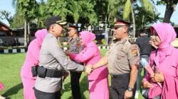 Polres Lombok Barat Gelar Kenaikan Pangkat Personel