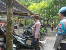 Polisi Perketat Keamanan Pantai Cemare Lombok Barat